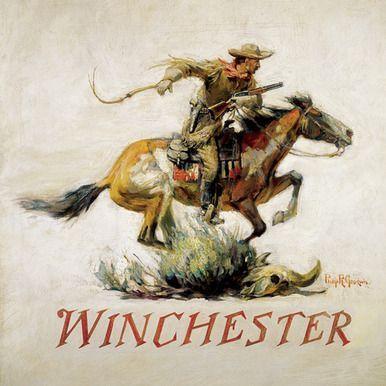 Winchester Horse Logo - Original Winchester Logo - Commissioned ArtworkArtist: Philip R ...