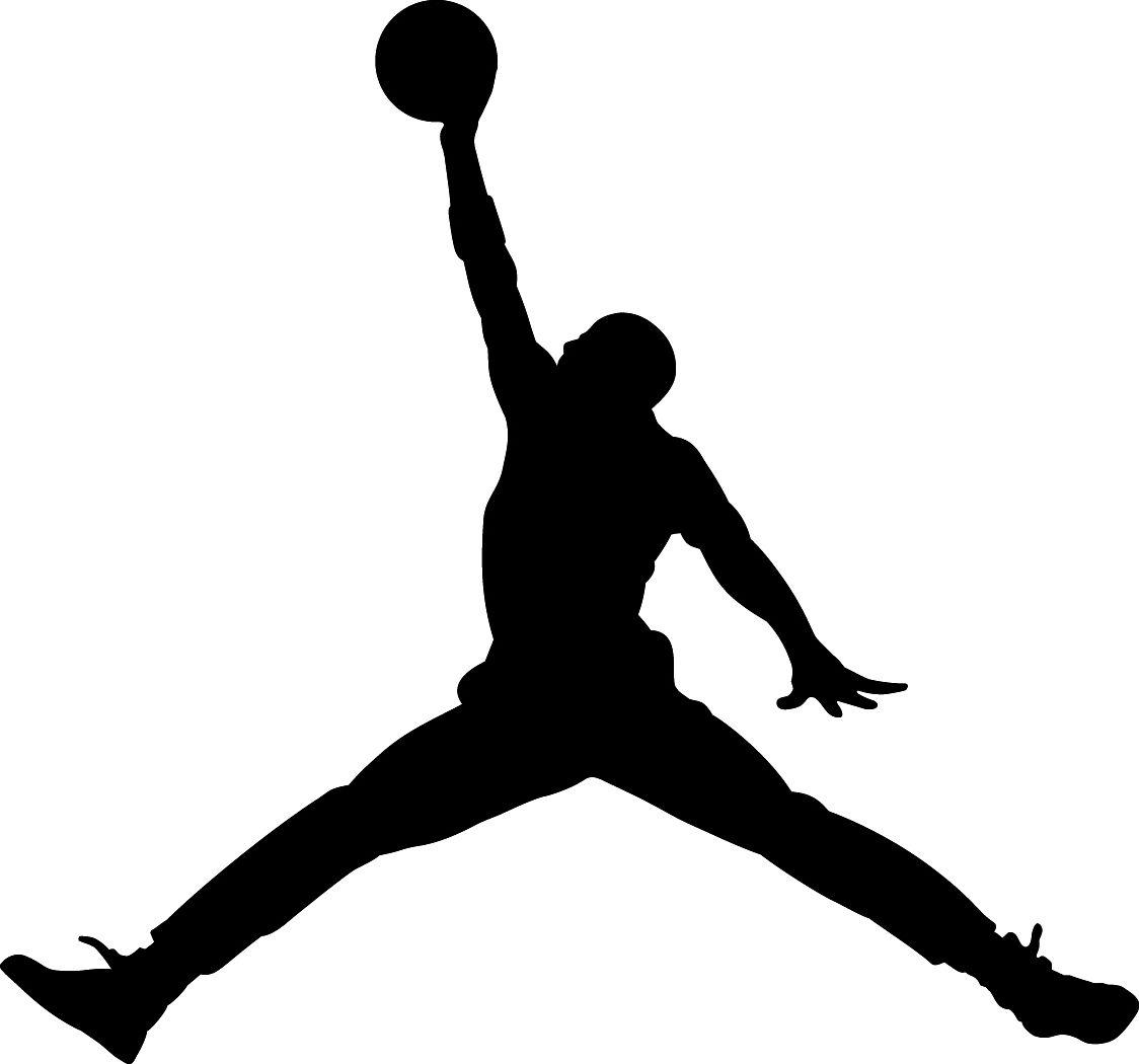 Black Jordan Logo - air jordan logo black