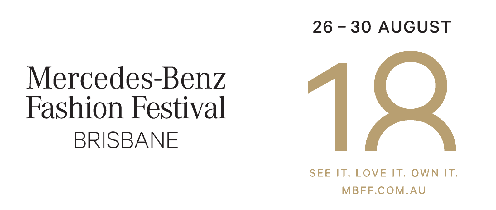 2018 Mercedes Logo - Mercedes-Benz Fashion Festival Brisbane | 26-30 August 2018 – SEE IT ...