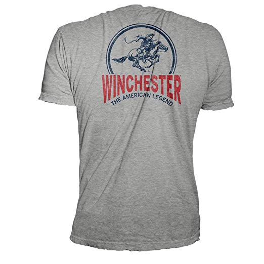 Winchester Horse Logo - Amazon.com: Winchester Horse and Rider Icon Logo Distressed Graphic ...