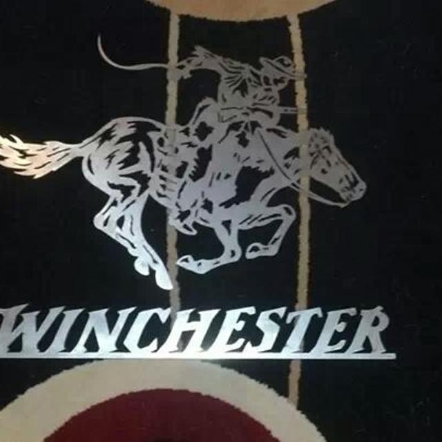 Winchester Horse Logo - Best Winchester Horse And Name Metal Cutout Unpainted. 4 Available ...