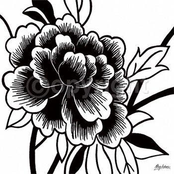 Easy Black and White Rose Logo - Rose Drawings, Rose Art Drawings, Drawing Of A Rose