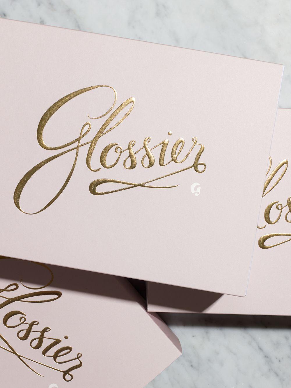 Glossier Logo - Gift Glossier. // Get social with @crushingonpink on Instagram <3 ...