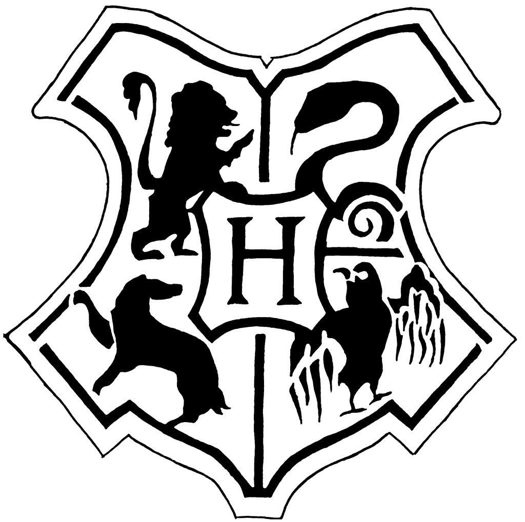 Simple Hogwarts Logo - Correct Size Of Hogwarts Trunk In Harry Potter