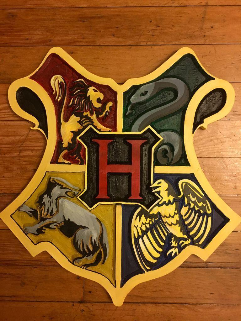 Simple Hogwarts Logo - Hogwarts Crest Milling: 18 Steps (with Picture)