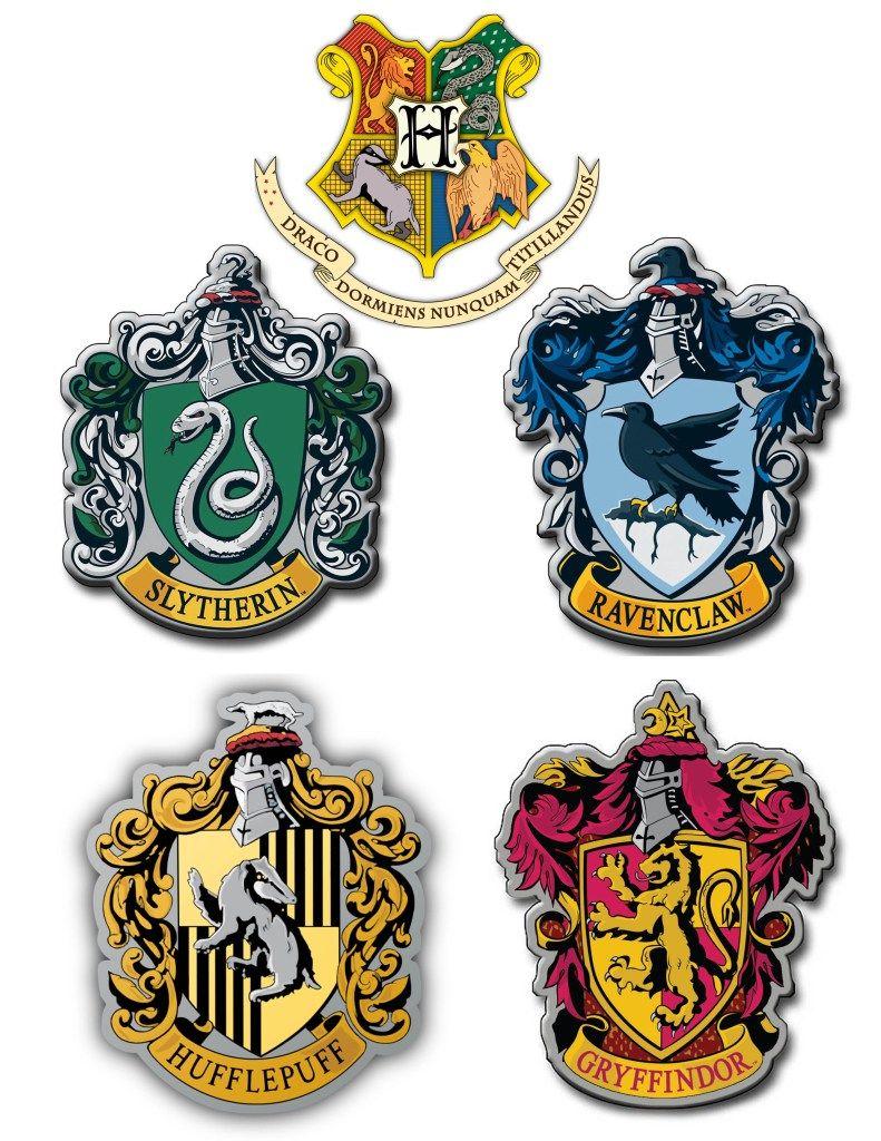 Harry Potter House Logo - Printable: Hogwarts House Crests - Damn Good Shindig