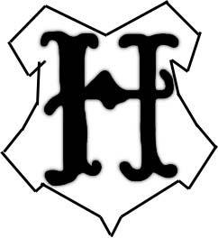 Simple Hogwarts Logo - Simple Kids (Age 8-9) Party Cloaks - The-Leaky-Cauldron.org The ...