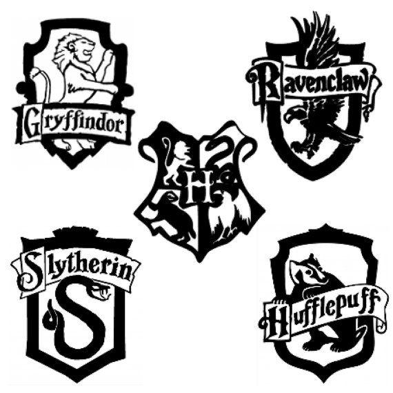 Simple Hogwarts Logo - Hogwarts drawing house for free download on Ayoqq.org