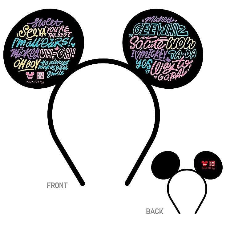 Love Mickey Mouse Logo - LOVE AND MICKEY MOUSE EARS | UNIQLO US