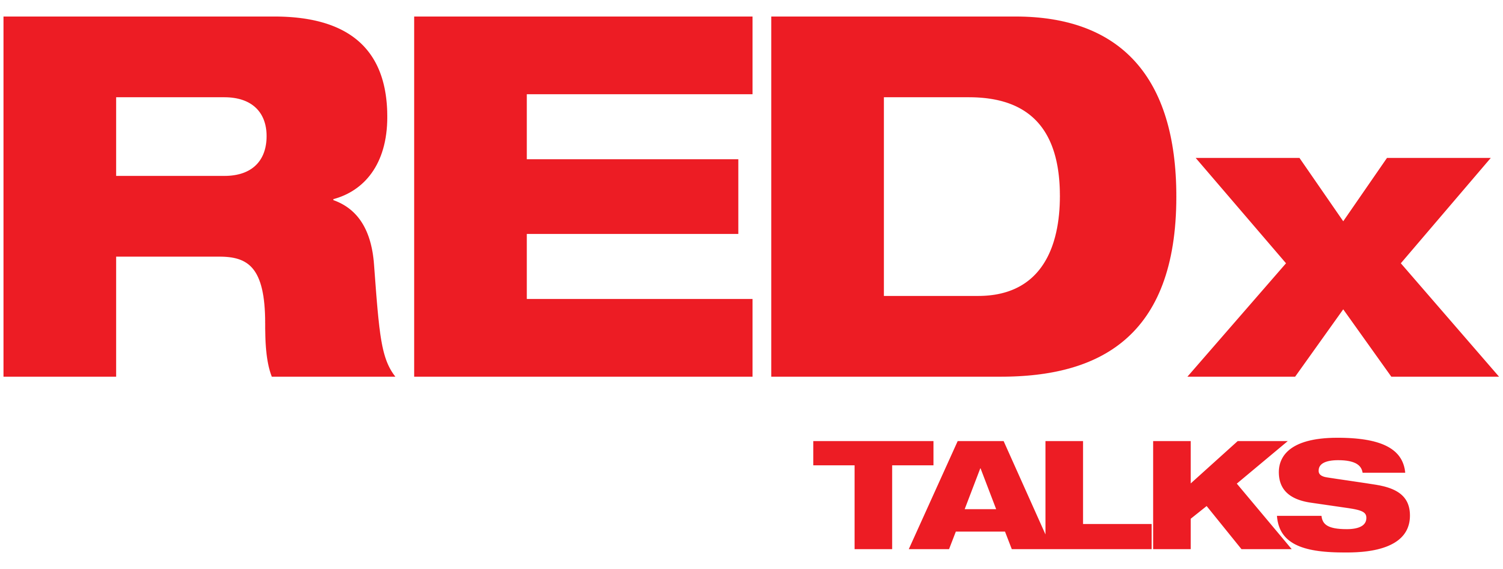 Red X Logo - REDx Talks