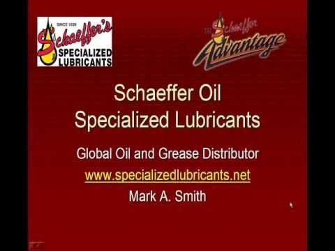 Schaefer Oil Company Logo - Schaeffer Oil - YouTube