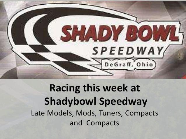 Schaefer Oil Company Logo - Racing this week at Shadybowl Speedway DeGraff, Ohio by E A ...