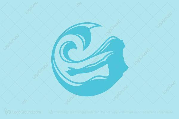 Mermaid Logo - Exclusive Logo 4397, Mermaid Logo | Seabody logo | Sirenas, Sirena ...