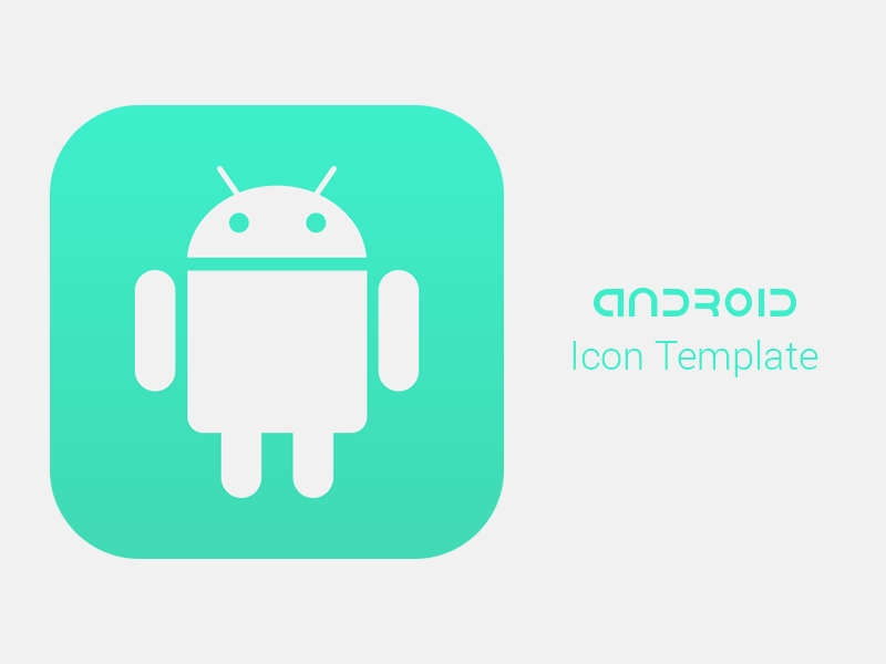 Android- App Logo - Android Icon Template [FREEBIE] by Alex Miller | Dribbble | Dribbble