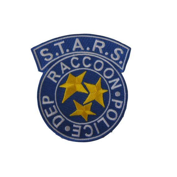 Blue Gold Stars Logo - Resident Evil Series Gold S.T.A.R.S. Blue Raccoon Police Department ...