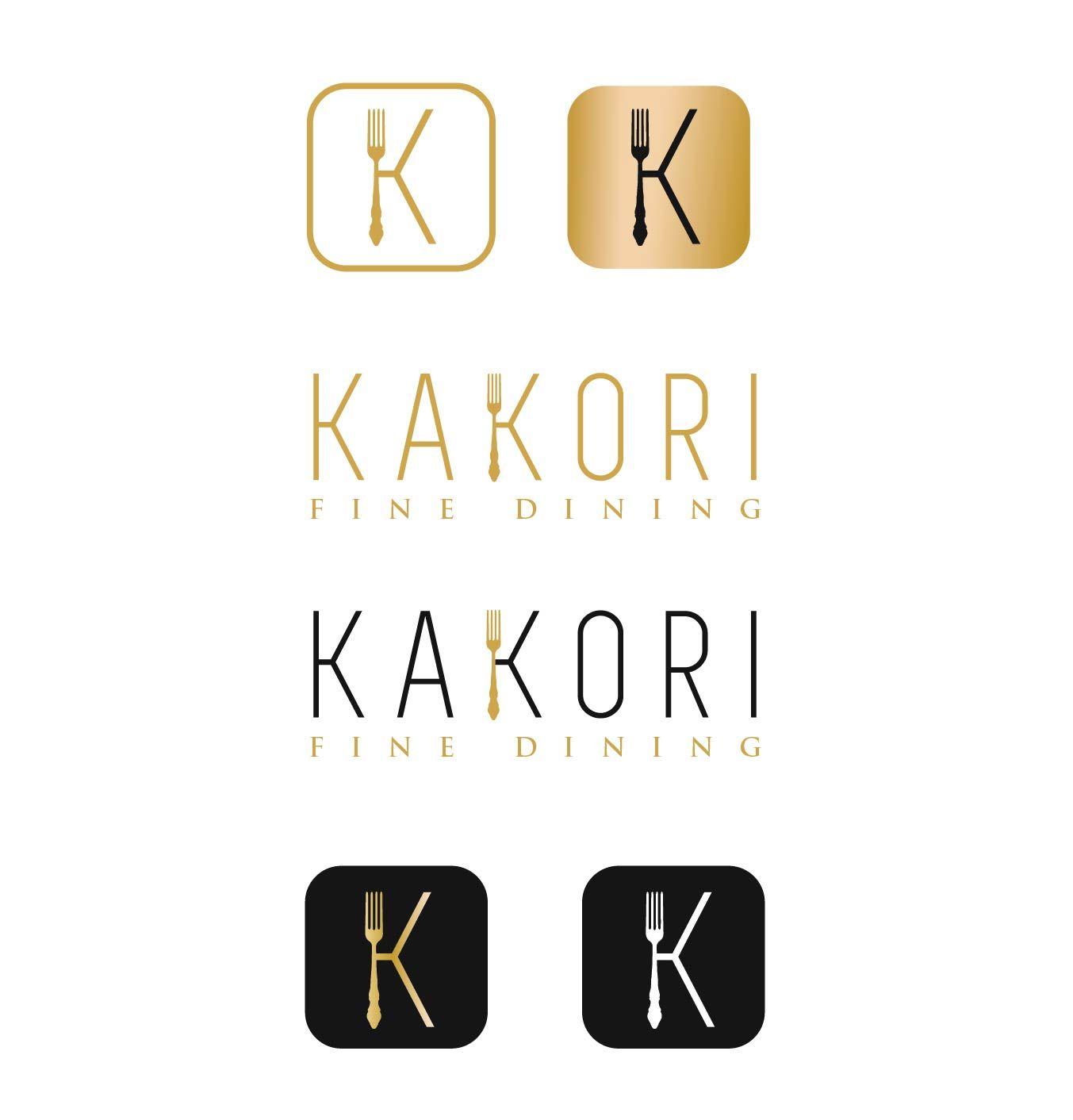 K K Restaurant Logo - Restaurant Logo Design for KAKORI by sunmoon. Design