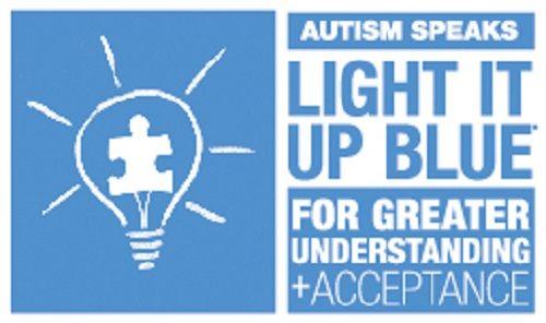 Light It Up Blue Logo - Light It Up Blue for Autism Awareness Month. Branford Hall Career