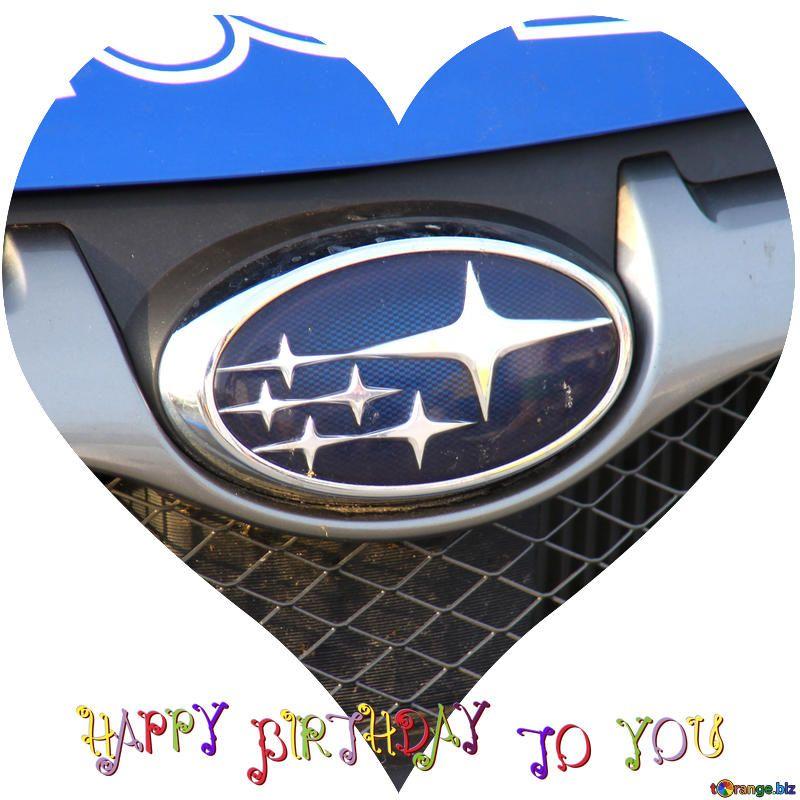 Heart Shaped Company Logo - Download free picture Company logo on the hood Subaru on CC-BY ...