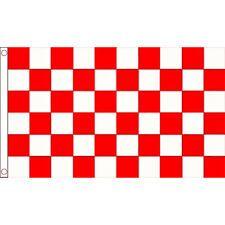 Red and White Flag Logo - 3x5 Advertising Checkered Checker Red White Flag 3'x5' Banner | eBay