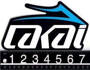 Lakai Skateboard Logo - LAKAI SKATEBOARD STICKER Lakai Footwear 7.25 in. x 4.5 in. Blue