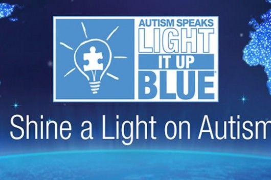 Light It Up Blue Logo - Autism Speaks partners with The Home Depot and Philips Lighting in ...