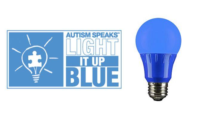 Light It Up Blue Logo - Light It Up Blue for World Autism Awareness Day « GCE TV