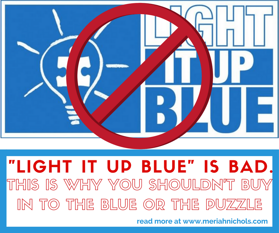Light It Up Blue Logo - Light It Up Blue