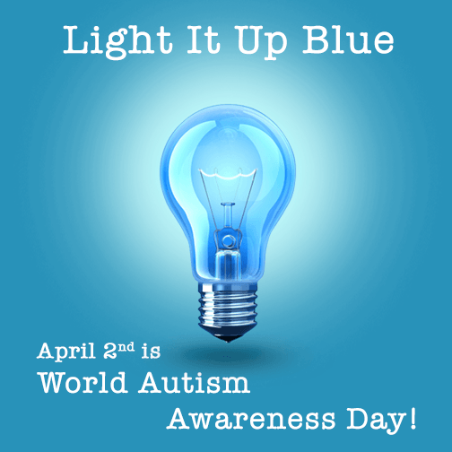 Light It Up Blue Logo - Light-It-Up-Blue-April-2nd-Is-World-Autism-Awareness-Day | YGK Family
