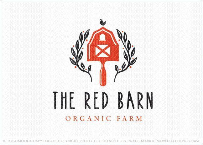 Red and Green Shovel Logo - The Red Barn | Hair styles Inspiration | Pinterest | Logo design ...