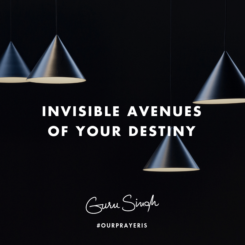 Invisible Destiny Logo - Invisible Avenues Of Your Destiny — Guru Singh