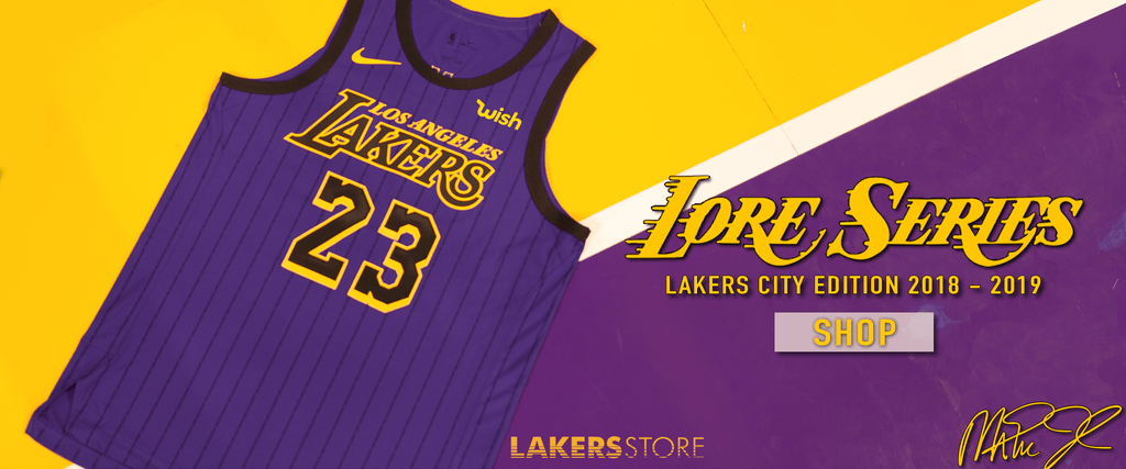 Wish On Lakers Jersey Logo - Lakers Store