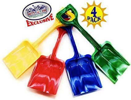 Red and Green Shovel Logo - Matty's Toy S Plastic Sand Shovels for Kids Red