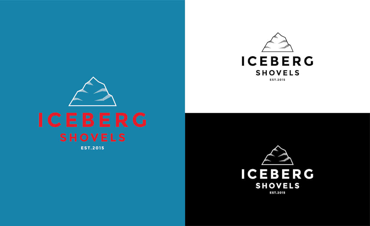 Red and Green Shovel Logo - Bold, Playful, Snow Removal Logo Design for Sno Go Shovels by Quick ...