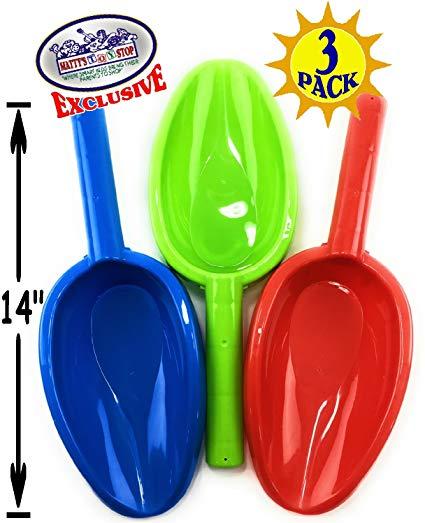 Red and Green Shovel Logo - Matty's Toy S Kids Long Handle Sand Scoop Plastic