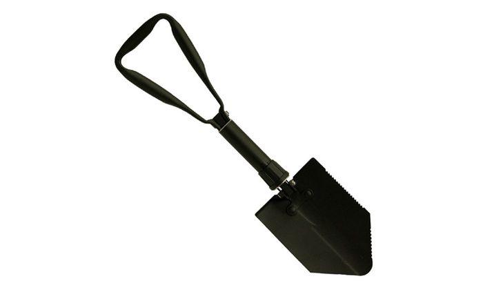 Red and Green Shovel Logo - Red Rock Outdoor Gear Campers Tri Fold Shovel Black | Groupon