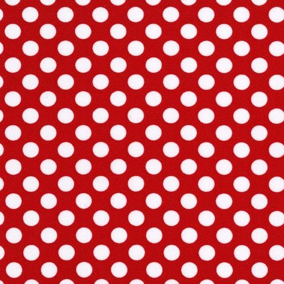Red and White Dot Logo - NEW! columbus circle with white dots