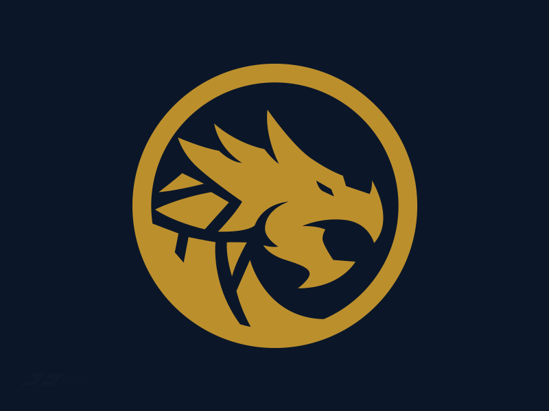 Yellow Dragon Logo - Dragon Logo by José Rey | Dribbble | Dribbble