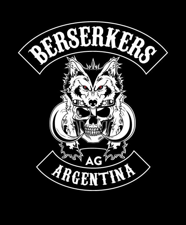 Motorcycle Club Logo - Berserkers Motorcycle Club Logo