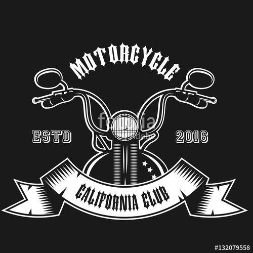 Motorcycle Club Logo - Motorcycle Club Logo. Vector Illustration Stock image and royalty