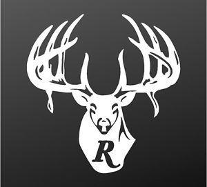 Remington Deer Logo - Remington Country Vinyl Decal Car Truck Window Buck Logo Hunting ...