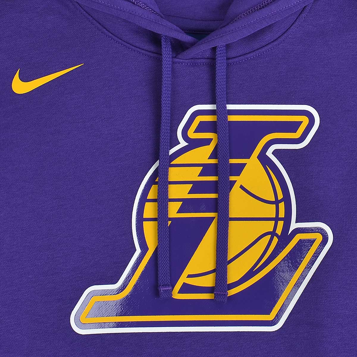 Lakers Logo - nike NBA PO FLEECE CLUB HOODY LA LAKERS LOGO FIELD PURPLE bei KICKZ.com
