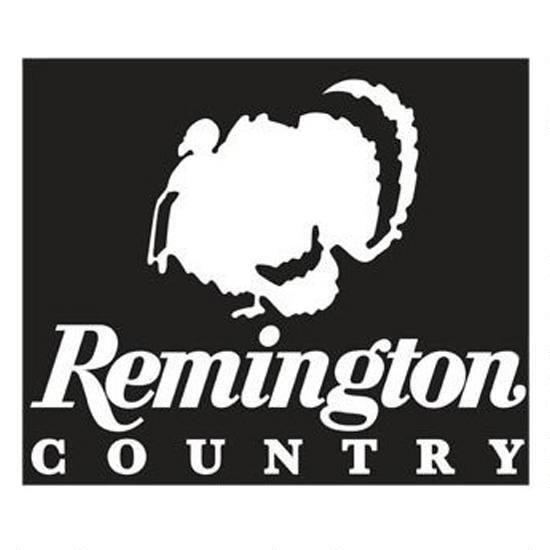 Remington Country Logo - Remington Turkey Strut Remington Country Logo Sticker Decal Clear ...