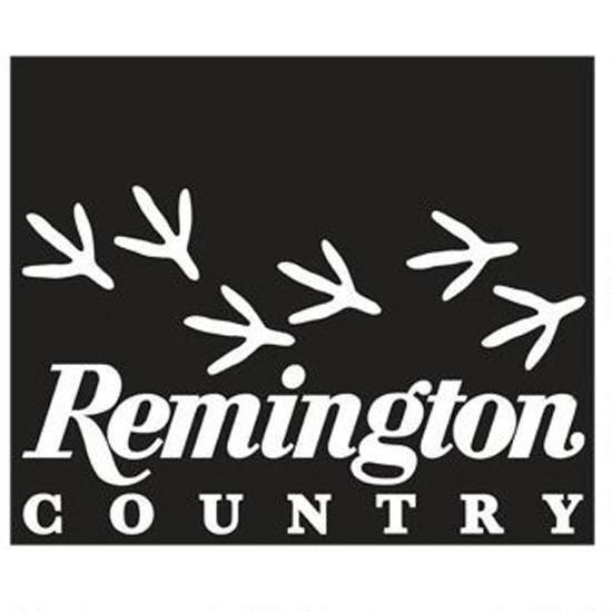 Remington Country Logo - Remington Turkey Tracks Remington Country Logo Sticker Decal Clear ...
