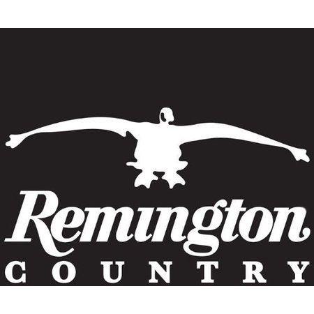Remington Country Logo - Remington Country White Die Cut Vinyl Decal