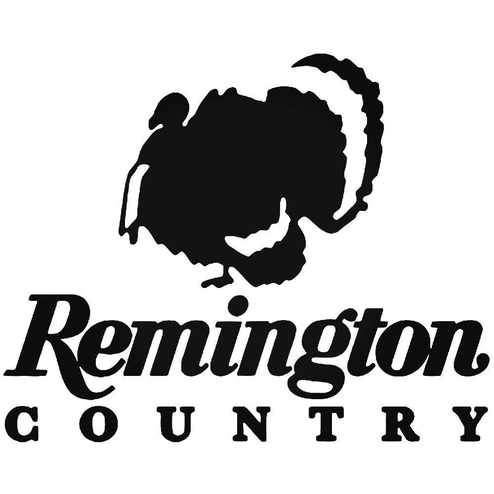 Remington Country Logo - Remington Country Turkey Hunting Vinyl Decal Sticker