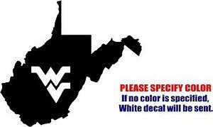 West Virginia Flying WV Logo - Details about West Virginia State Flying WV Love Decal Sticker Funny Vinyl  Car Window Wall 6