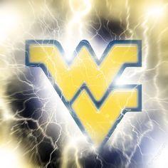 West Virginia Flying WV Logo - 37 Best wvu logos images | Wvu sports, Mountaineers football, Sports ...