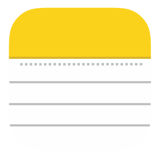 Notes App Logo - Shared Notes on the iPad
