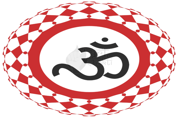 Red Circular Logo - Om Aum Red Circular Logo 1