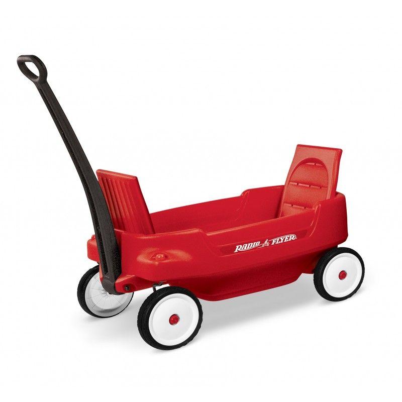 Red Radio Flyer Logo - Pathfinder Wagon Seater Wagon
